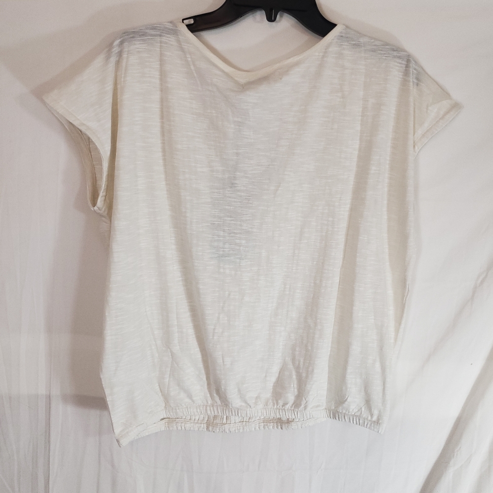 Prana Women's Small Ocupas Popover Top Soft White New with Tags - Picture 5 of 6